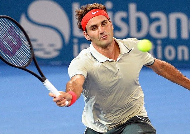 Federer Moves Into Brisbane Semis 