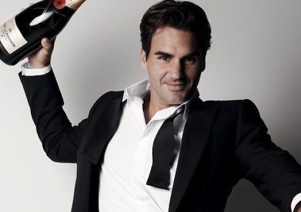 Roger Federer Is Top-Ranked Tennis Player on ESPN's "World Fame 100" 