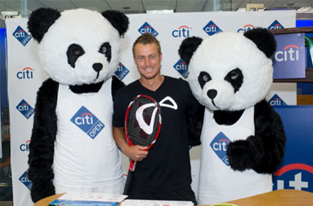 ATP Stars Visit Citibank Branches in D.C. 