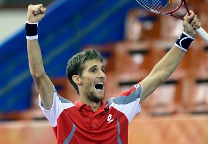 Martin Klizan wins his first ATP title at the 2012 St. Petersburg Open