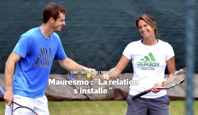 Mauresmo Dishes on Murray, Expectations  