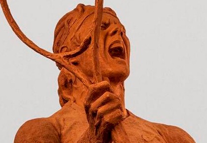 Nike Presents Rafael Nadal with Life-Like Statue Made of Roland Garros Clay 