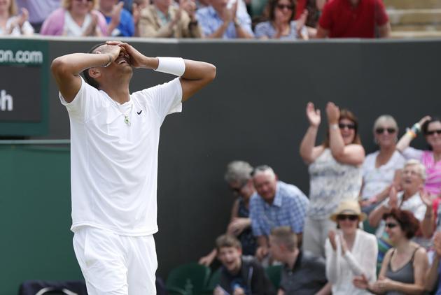 Video: Nick Kyrgios Ties Open Era Record for Match Points Saved at a Major 