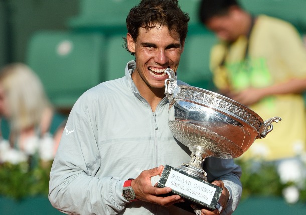 Rafa Nadal 9 Roland Garros