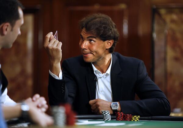 Nadal Loses Charity Poker Match to Vanessa Selbst 