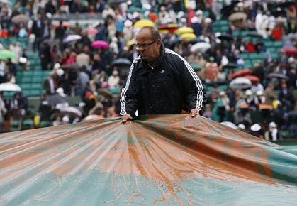 Rain Delay pushed French Open final to Monday