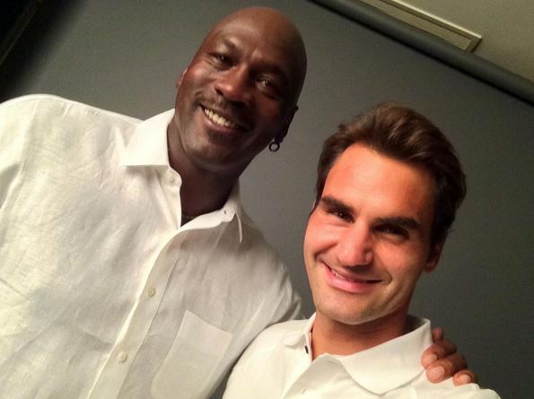 Federer Joins Instagram, Hangs with MJ 