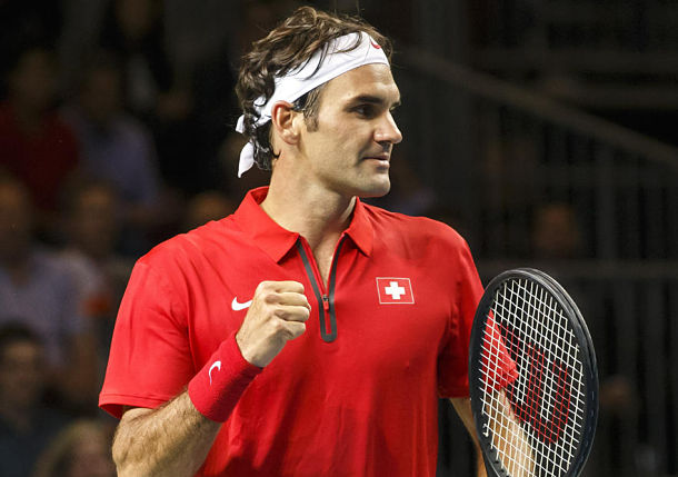 Roger Federer Davis Cup 2014
