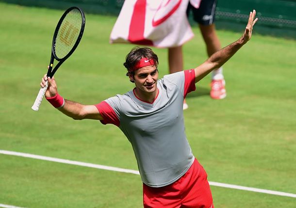 Roger Federer into Ninth Straight Halle Final with Win over Kei Nishikori 