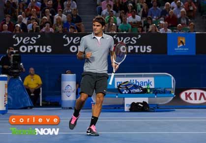 Federer, round three, 2013 Australian Open