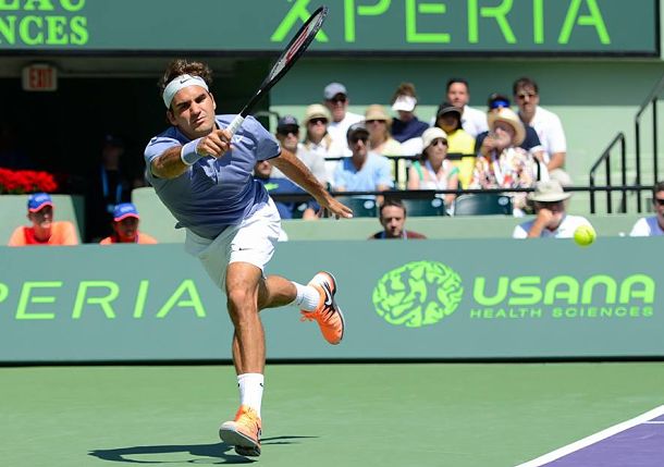 Roger Federer Miami 2014