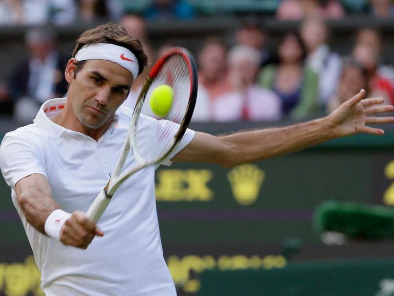 Video: Federer Carves up a Sweet Volley against Lorenzi at Wimbledon 