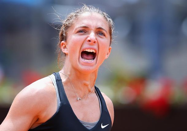 Errani Upsets Li in Rome for First Top Two Win 