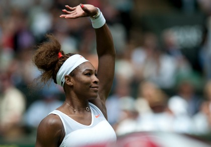 Serena Williams, Round Two, Wimbledon 2013