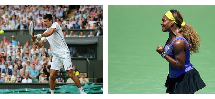 Novak Djokovic and Serena Williams US Open Favorites According to Odds Makers 