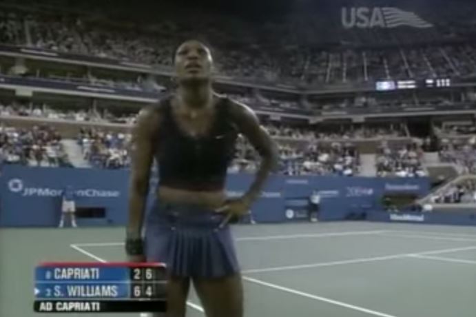 US Open Flashback: Serena Falls to Capriati on Night of Bad Calls 