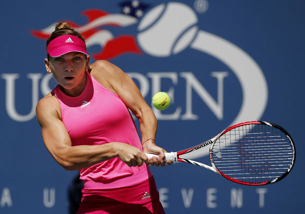 Simona Halep, Day 1 US Open 2014