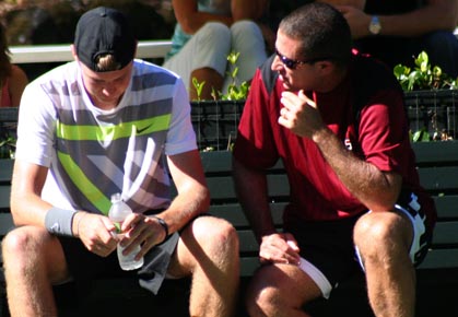 Jack Sock and Jay Berger