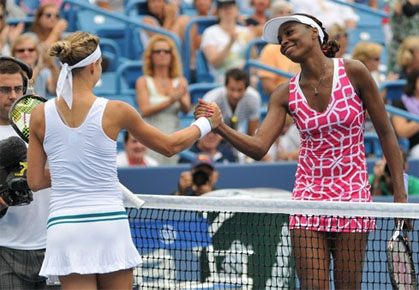 Venus Williams beats Maria Kirilenko in Cincinnati 2012