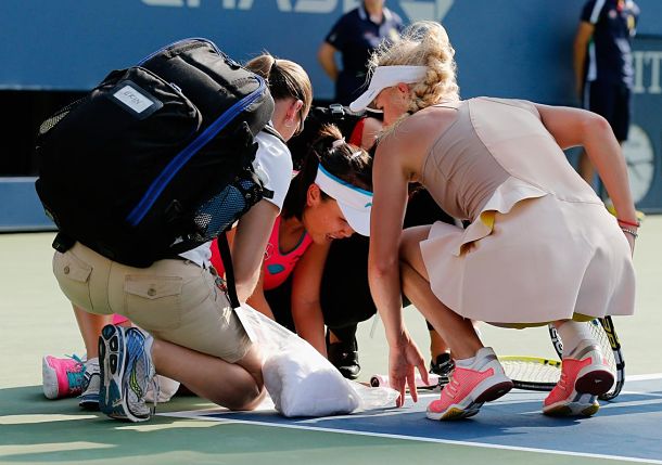 Wozniacki, Peng US Open 2014