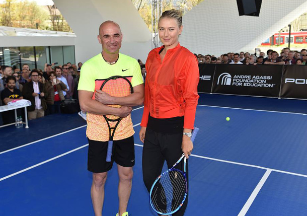 Sharapova, McEnroe to Face Agassi and Graf in Pickleball Slam 