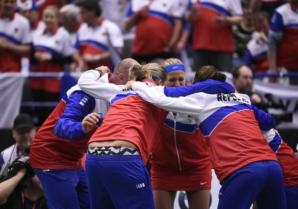 Czech Fed Cup team