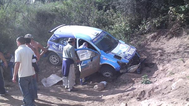 David Nalbandian Crashes out of Rally Argentina  