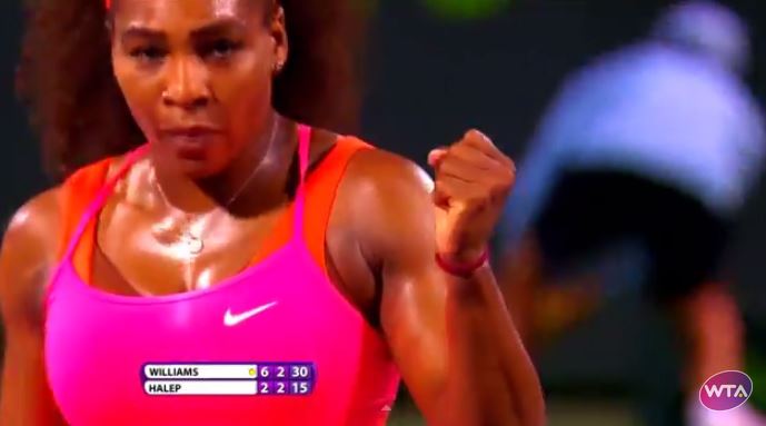 Video: Serena Shows Why Miami is Her House 