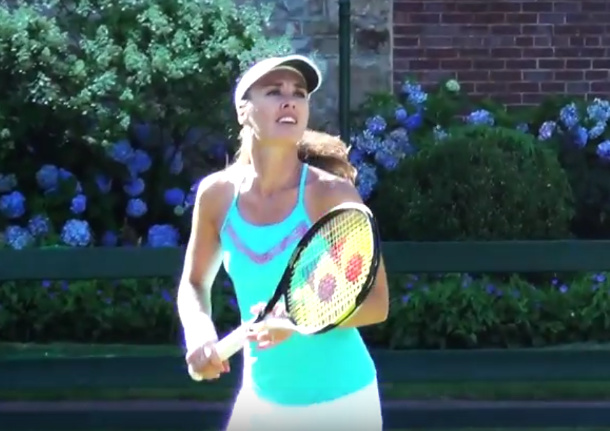 Video: Hingis in Hall of Fame Campaign 