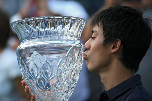 Kei Nishikori Citi Open Trophy