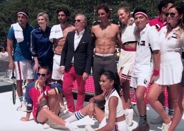 Video: Nadal Plays Strip Tennis, Talks Passion 