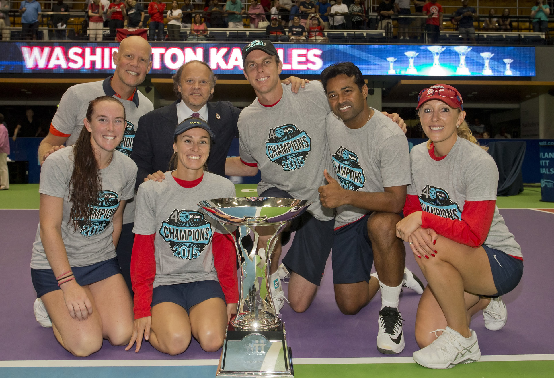Washington Kastles Win Record Fifth World Team Tennis Title 