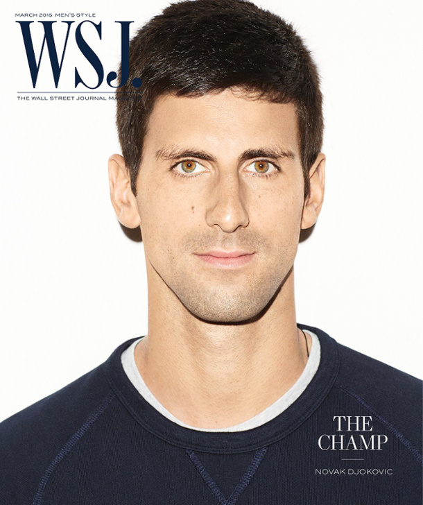 Next GOAT? Djokovic on WSJ Cover