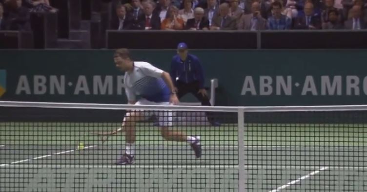 Video: The Stanimal’s Cheeky Half Volley Thwarts Berdych 