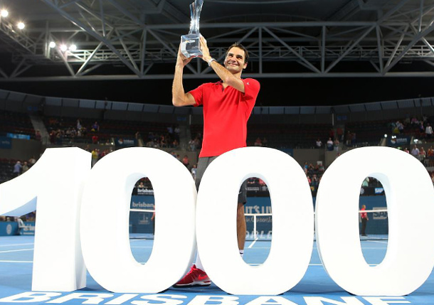 By the Numbers: Breaking Down Federer’s 1000th Win  