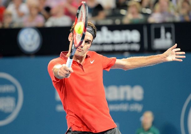 Roger Federer, Brisbane 2015