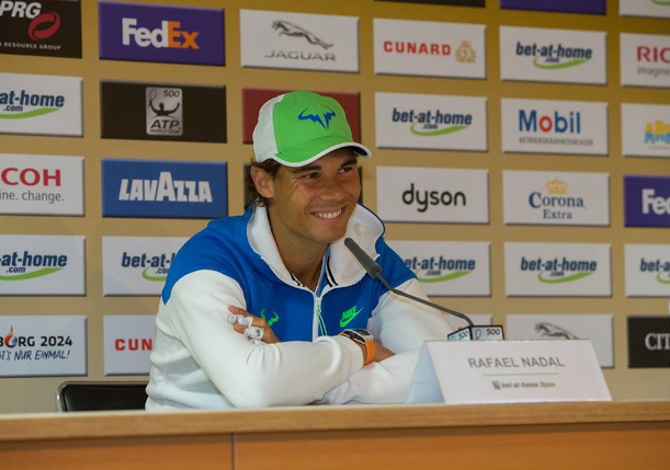 Video: Nadal Makes Doubles Return in Hamburg 