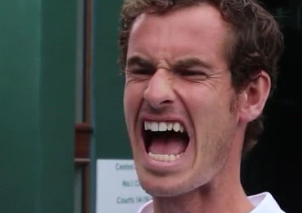 Andy Murray faces, Wimbledon 2015