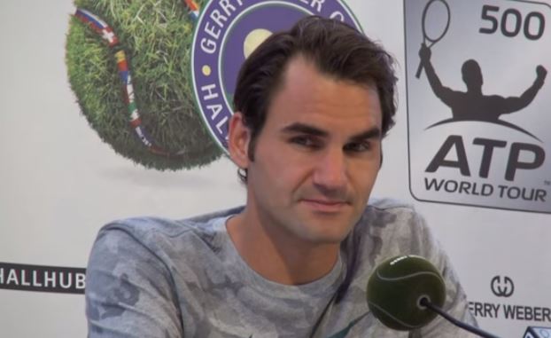 Happy with Halle Title, Federer Talks Grass-Court “Secrets” 