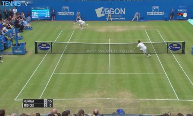 Murray Dazzles on the Run at Queen’s 