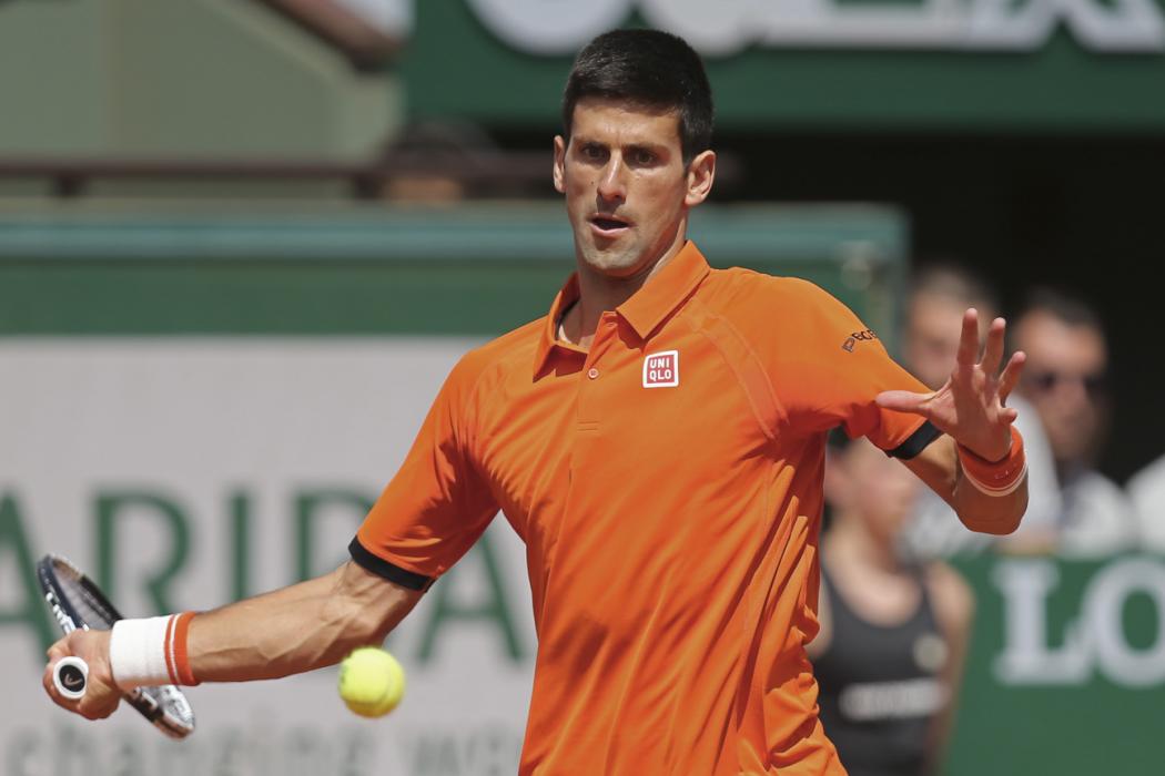Novak Djokovic Roland Garros quarterfinal 2015
