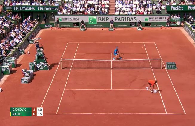 Video: Nadal and Djokovic Run to the Ends of the Earth  