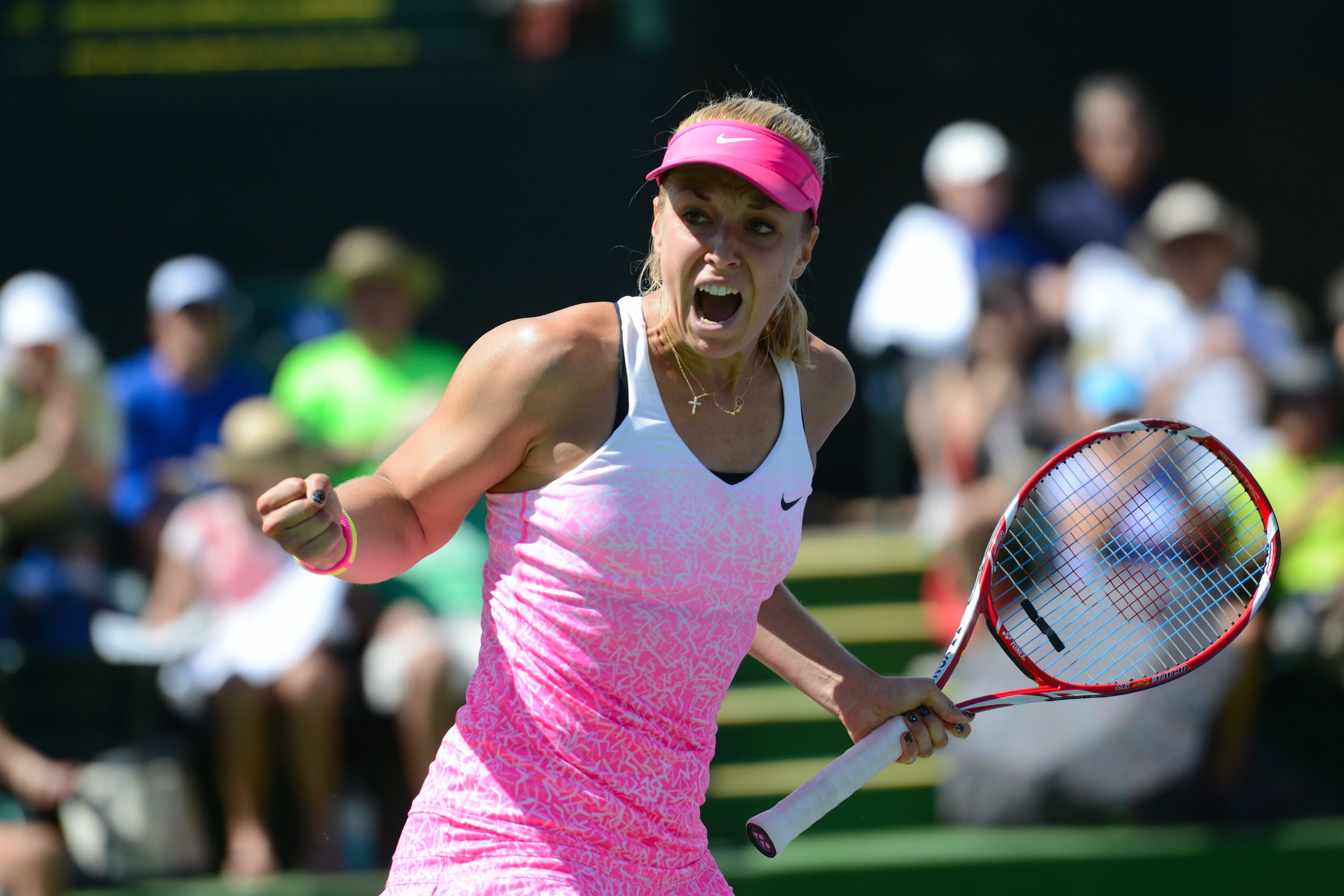 Lisicki Burns Rubber and Lets it Fly 