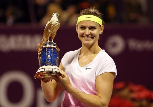 Lucie Safarova Doha Title