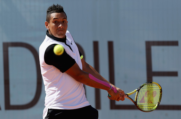 Kyrgios' Mother Hopes Son Acts More Like Federer 