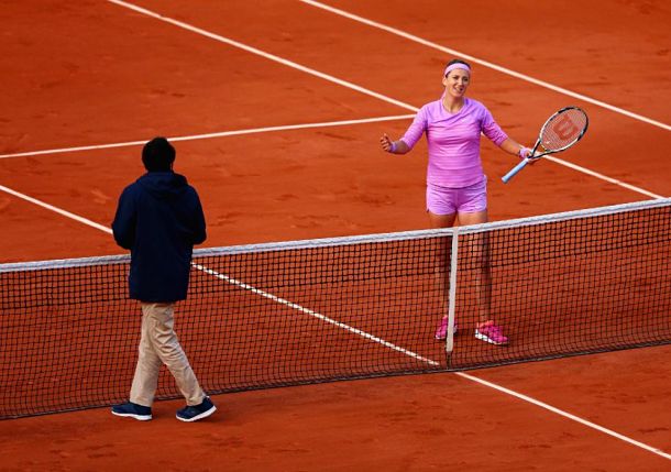 Victoria Azarenka, Roland Garros 2015