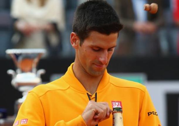 Novak Djokovic Won Rome but Lost His Battle with this Champagne Bottle  