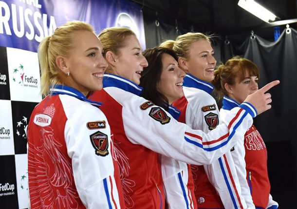 Video: Russians Face Fed Cup Questions 