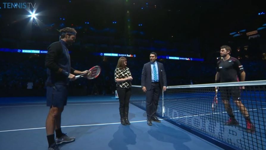 Video: Umpire Ali Nili Tells Federer and Wawrinka no Shots Below Belt 