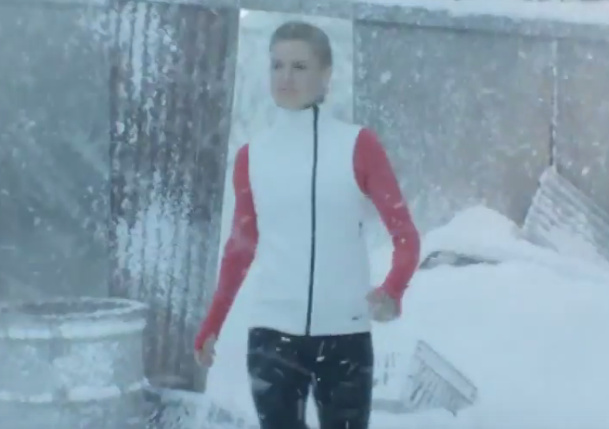 Video: Genie Bouchard Takes a Snow Day 